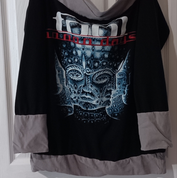 Tool- 10000 Days Album Cover- Cold Shoulder Custom Made 3/4 Sleeve Top XL - Picture 4 of 6